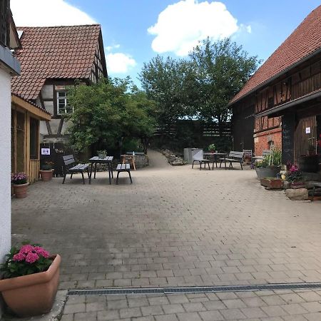 Heuhotel Beim Gnadenhof Murrhardt Eksteriør billede