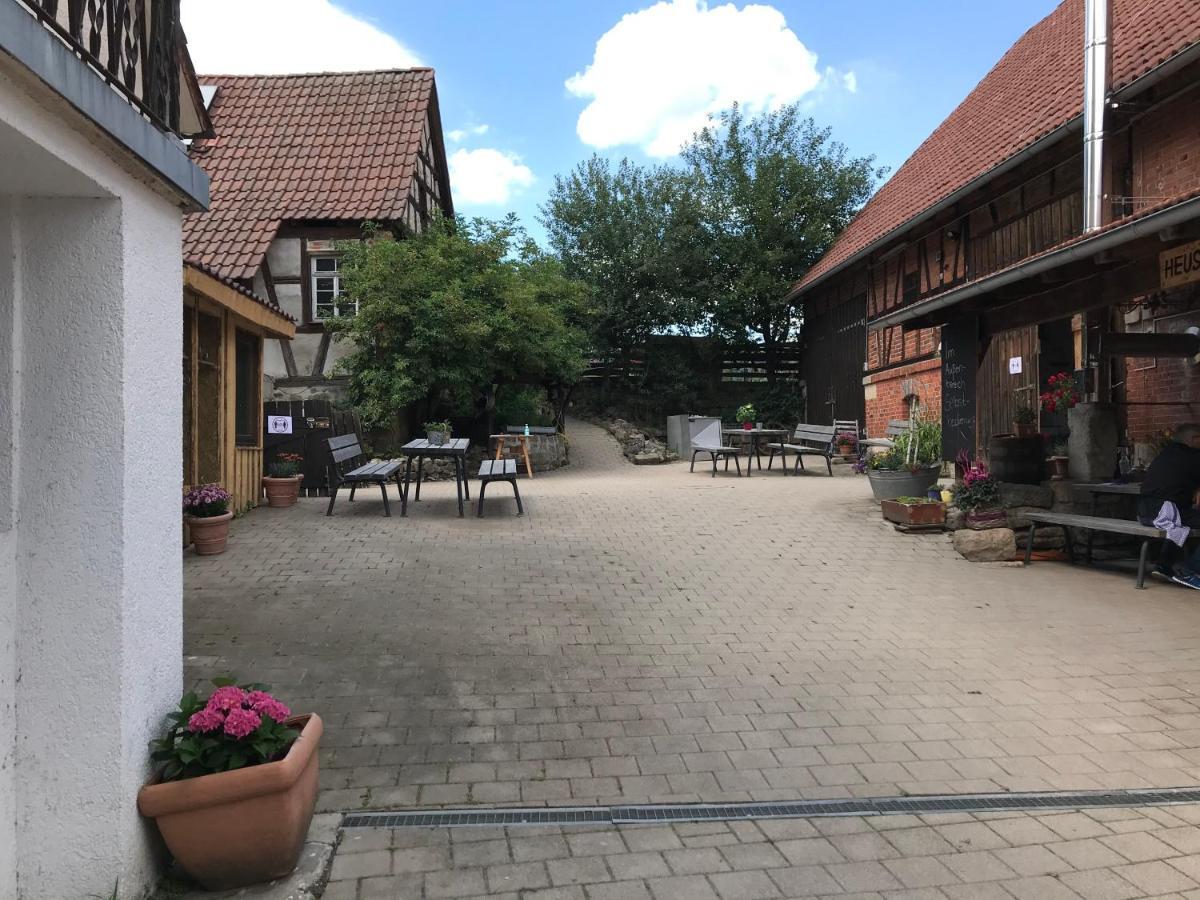 Heuhotel Beim Gnadenhof Murrhardt Eksteriør billede