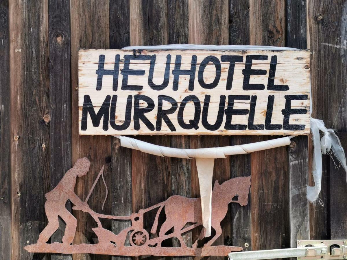 Heuhotel Beim Gnadenhof Murrhardt Eksteriør billede
